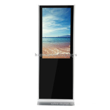 Custom Shopping Mall Bodenbelag Stand Alone Free Design Metall Touchscreen Lcd Werbung Display Stand